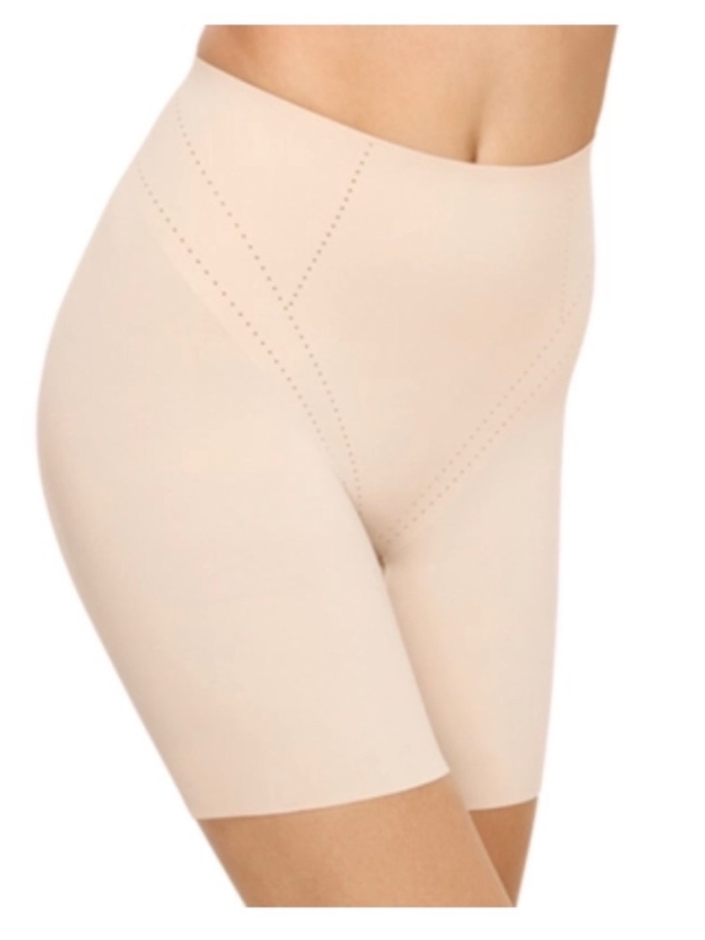 NWT WACOAL Reshape Thigh Shaper 2X XXL Nude Beige Shapewear